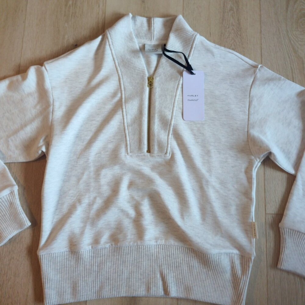 NWT Varley Sally Half Zip Sweatshirt XS